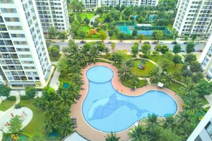 Bán Căn 2PN 59m² – Full nội thất, ban công Đông Nam mát mẻ, Khu Vườn Nhật  3,3 tỷ, đã có sổ, chủ không vay